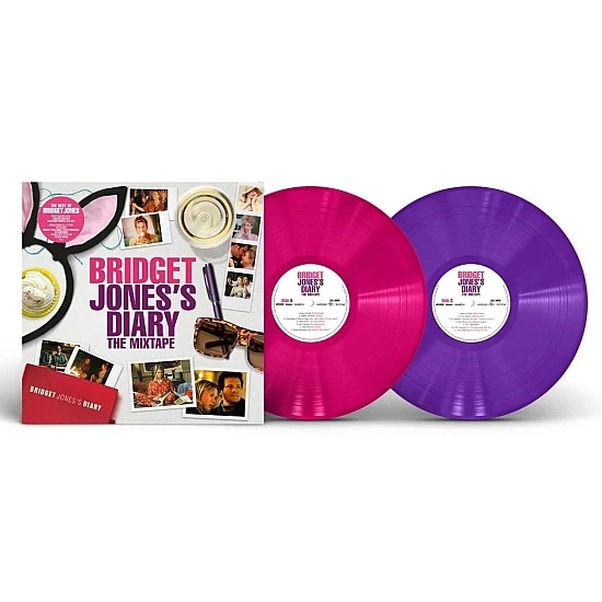 Bridget Jones's Diary - The Mixtape Soundtrack (Pembe Mor Renkli) Plak 2 LP