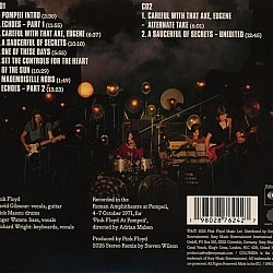 Pink Floyd - Pink Floyd At Pompeii MCMLXXII 2 CD 