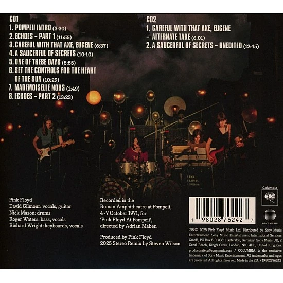 Pink Floyd - Pink Floyd At Pompeii MCMLXXII 2 CD