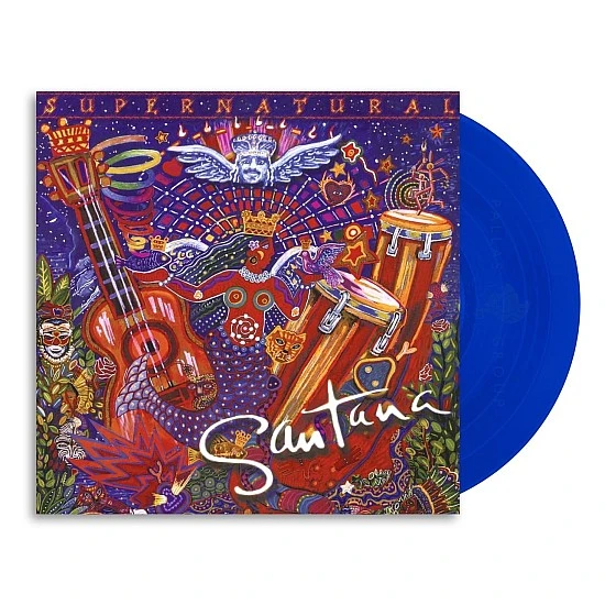Santana - Supernatural (Mavi Renkli) Plak 2 LP