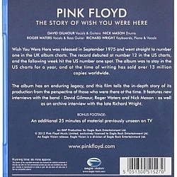 Pink Floyd - The Story Of Wish You Were Here Blu-ray Disk