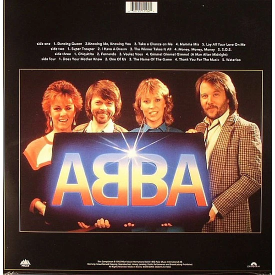 ABBA - Gold (Greatest Hits) Plak 2 LP