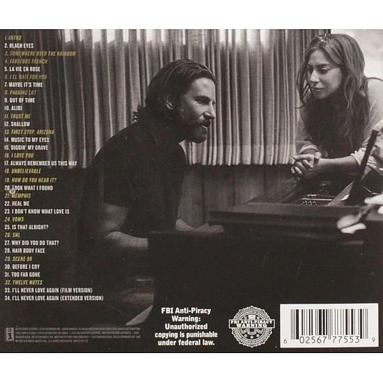 Lady Gaga - A Star Is Born CD