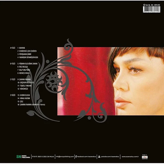 Sezen Aksu - Bahane Plak 2 LP (Yeni Baskı)