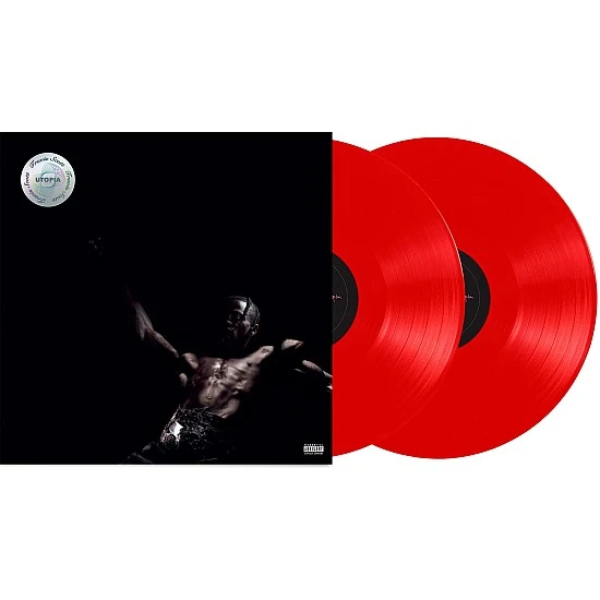 Travis Scott - Utopia (Kırmızı Renkli) Plak 2 LP