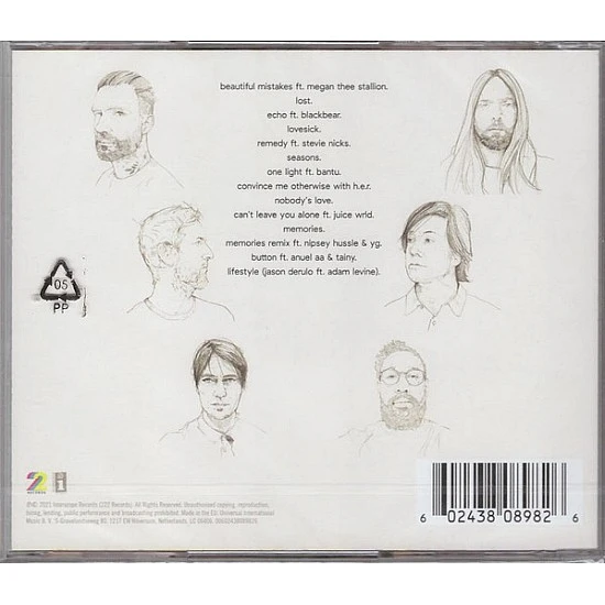 Maroon 5 - Jordi (Deluxe Edition) CD + 2 Bonus Şarkı