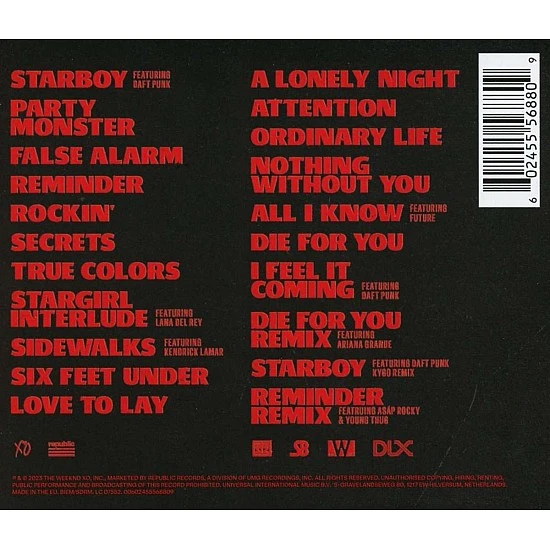 The Weeknd - Starboy Deluxe CD