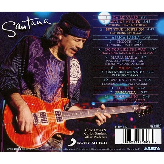 Santana - Supernatural CD