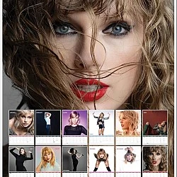 Taylor Swift 2025 A3 Duvar Takvimi