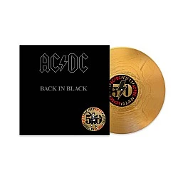 AC/DC - Back In Black Gold Renkli Plak LP