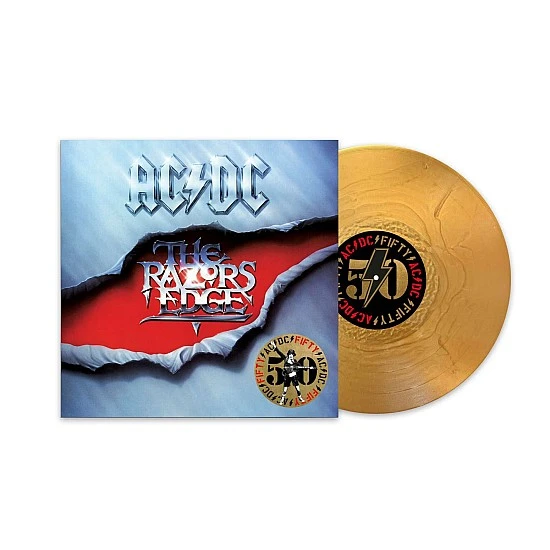AC/DC - The Razors Edge Gold Renkli Plak LP