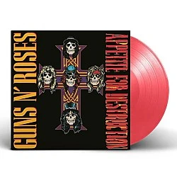 Guns N' Roses - Appetite For Destruction Kırmızı Renkli Plak LP