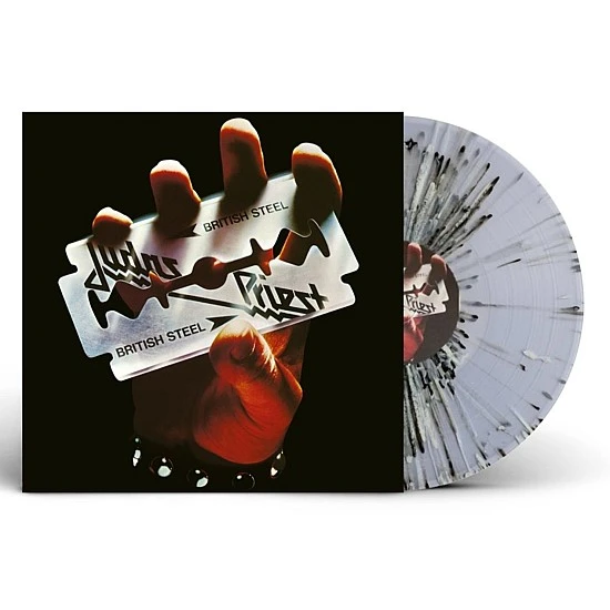 Judas Priest - British Steel (Black and White Splatter) Renkli Plak LP