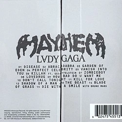 Lady Gaga - Mayhem CD (Alternate Cover - 15 Songs)