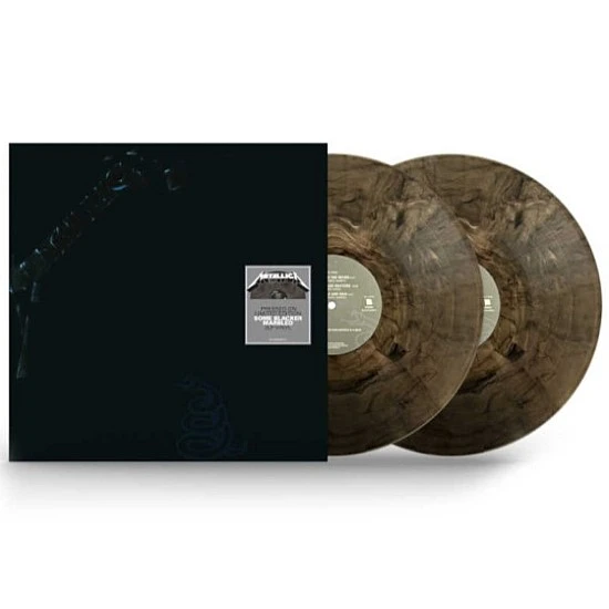 Metallica - Metallica (Some Blacker Marbled) Plak 2 LP