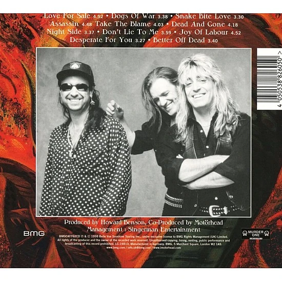 Motörhead - Snake Bite Love CD
