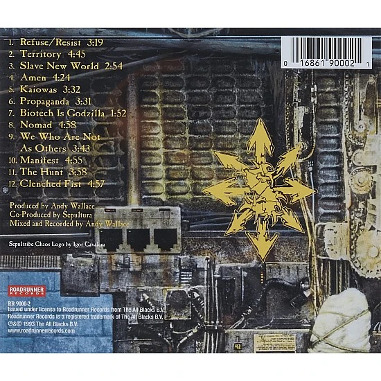 Sepultura - Chaos A.D. CD