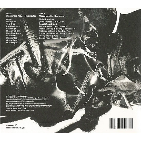 Massive Attack ‎– Mezzanine (Deluxe) 2 CD