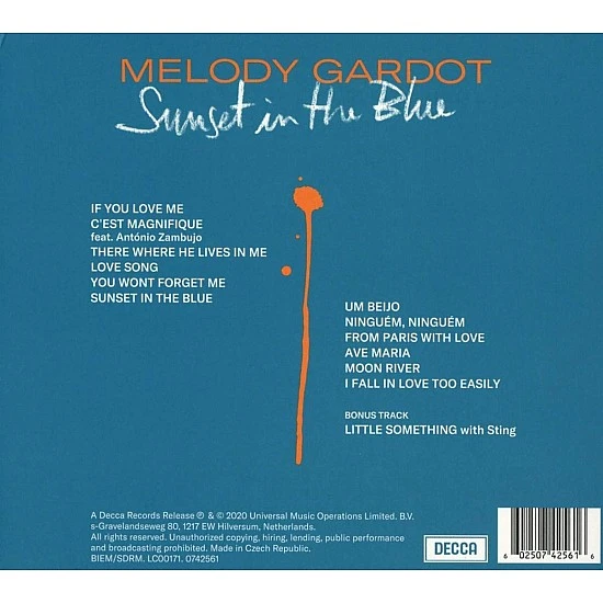 Melody Gardot - Sunset In The Blue CD