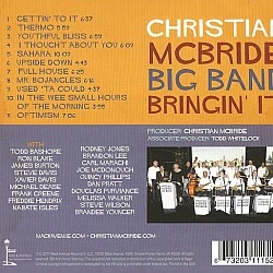 Christian McBride Big Band - Bringin' It CD