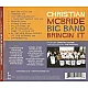 Christian McBride Big Band - Bringin' It CD