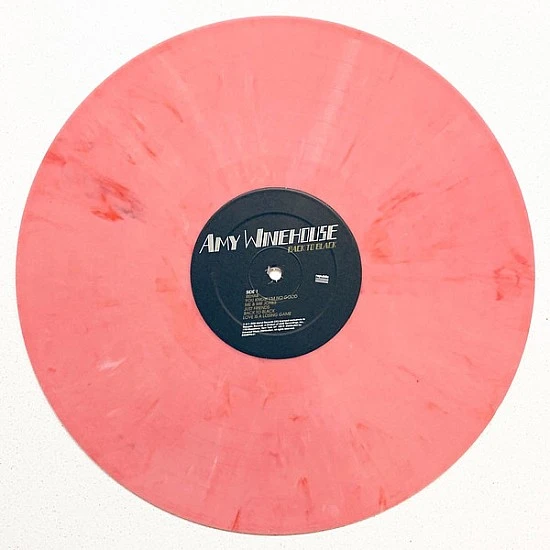 Amy Winehouse - Back to Black (Pembe Renkli) Plak LP * ÖZEL BASIM *