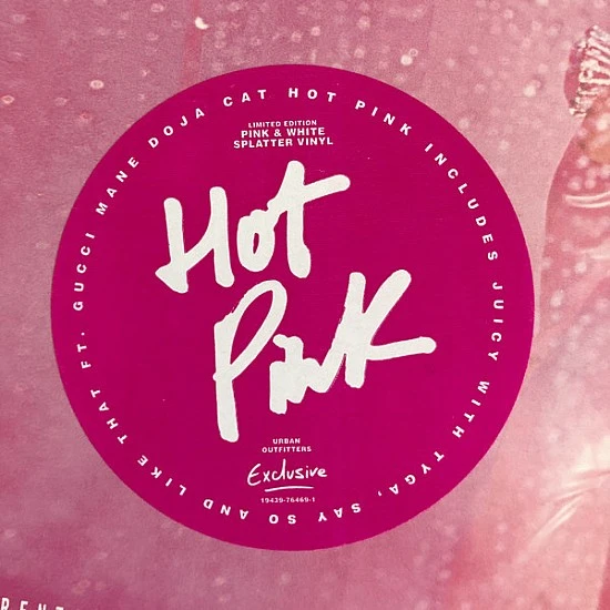 Doja Cat - Hot Pink (Pembe Renkli) Plak LP  * ÖZEL BASIM *