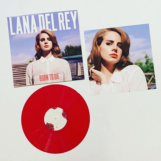 Lana Del Rey - Born to Die (Kırmızı Renkli) Plak LP * ÖZEL BASIM *