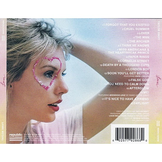Taylor Swift - Lover CD