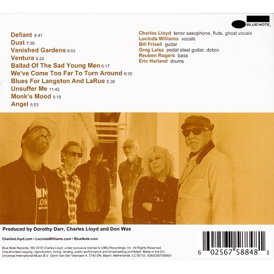 Charles Lloyd - Vanished Gardens CD
