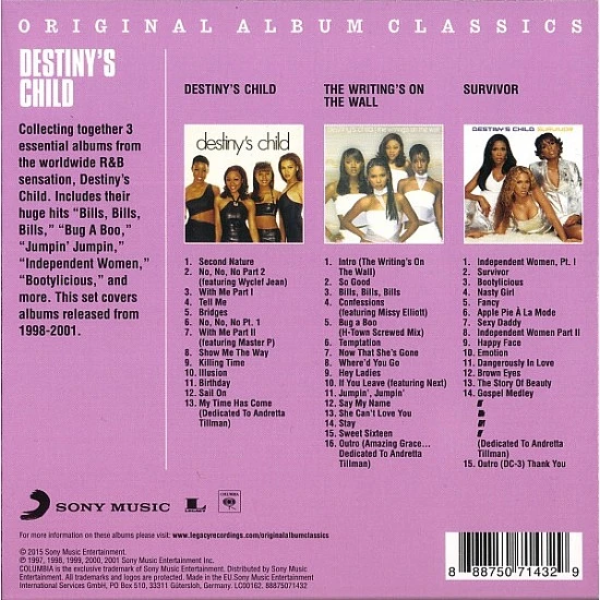 Destiny's Child - Original Album Classics 3 CD