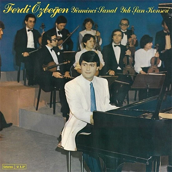 Ferdi Özbeğen - Yirminci Sanat Yılı Şan Konseri Plak 2 LP