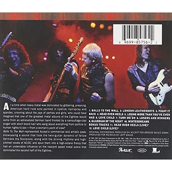 Accept – Balls To The Wall CD