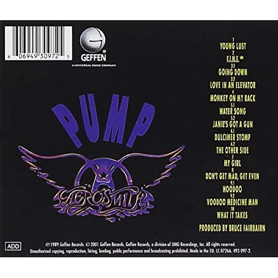 Aerosmith - Pump CD