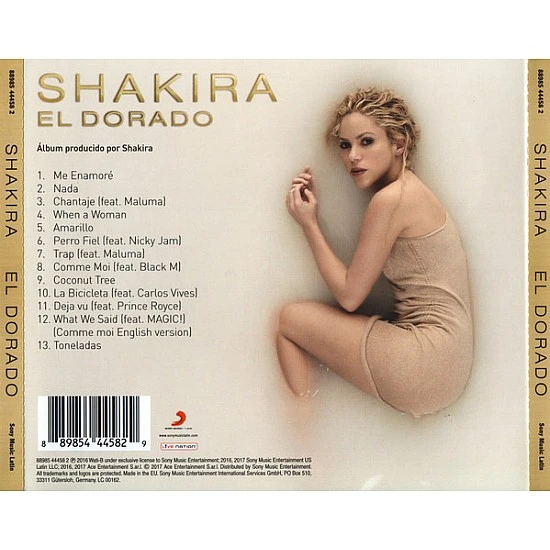 Shakira - El Dorado CD