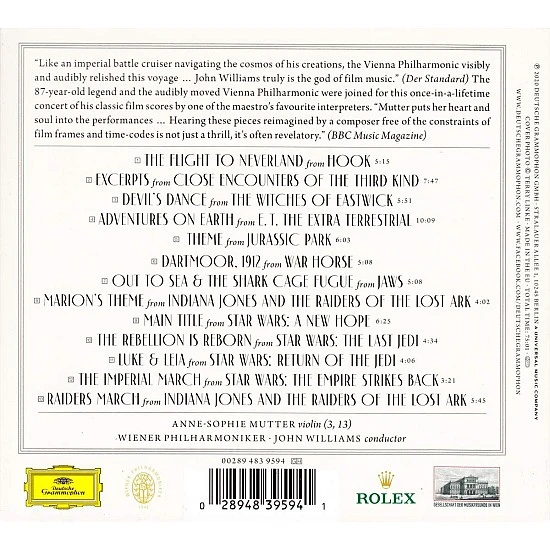 John Williams, Wiener Philharmoniker - In Vienna CD