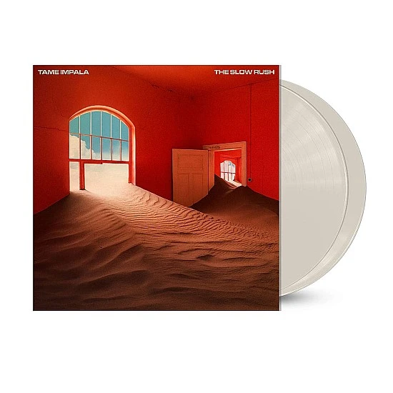 Tame Impala ‎– The Slow Rush Beyaz Renkli Plak 2 LP
