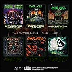 Overkill – The Atlantic Years (1986 - 1994) Plak Box Set 6 LP 