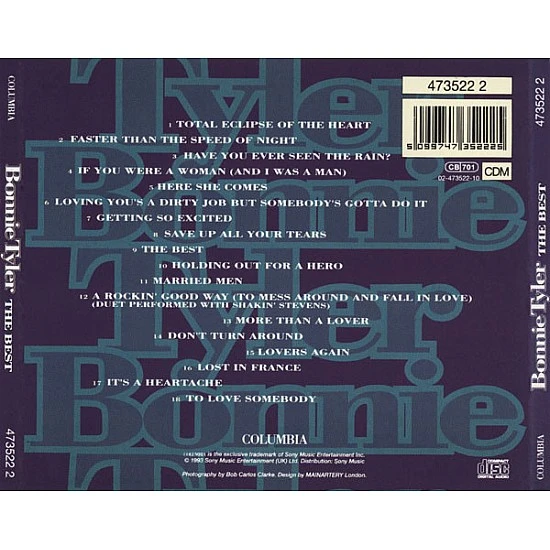 Bonnie Tyler – The Best CD