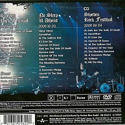 Candlemass - Ashes To Ashes - Live CD + DVD