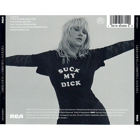 Christina Aguilera - Liberation CD