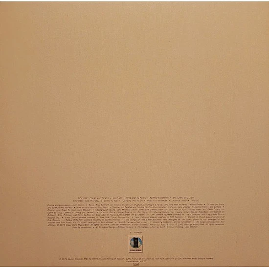 Joni Mitchell - Court And Spark Plak LP