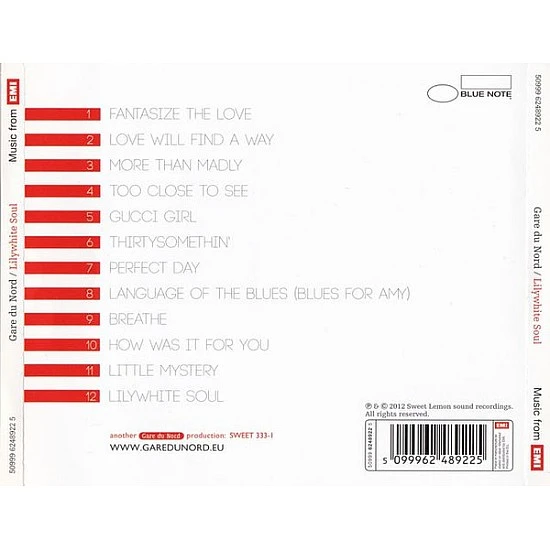 Gare Du Nord - Lilywhite Soul CD