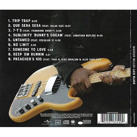 Marcus Miller - Laid Black CD