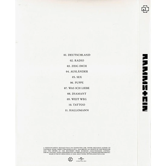 Rammstein – Rammstein Special Edition CD