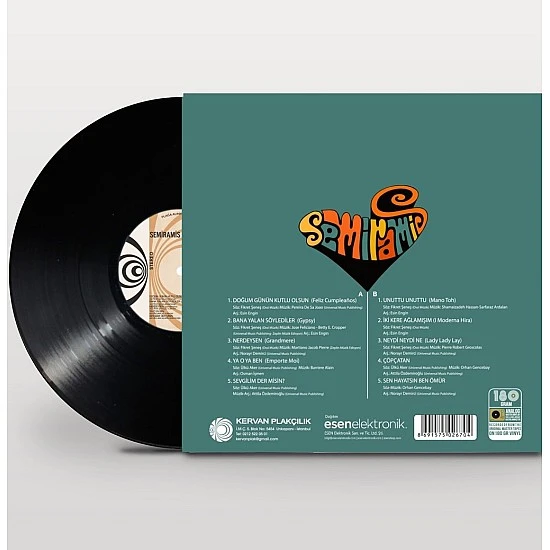 Semiramis Pekkan - Semiramis Plak LP
