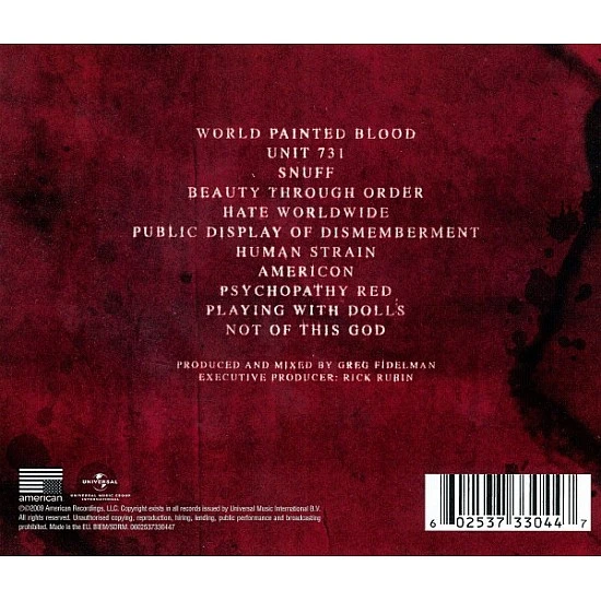Slayer - World Painted Blood CD