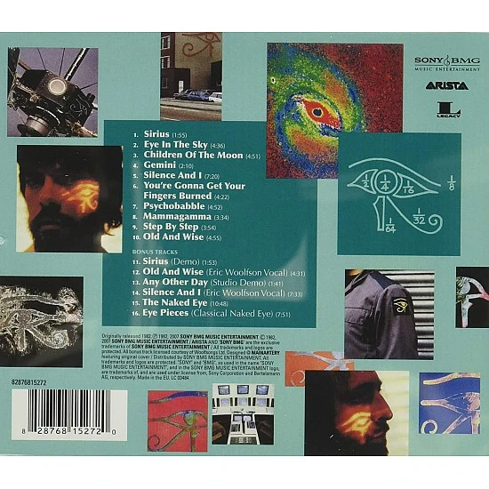 The Alan Parsons Project - Eye In The Sky CD