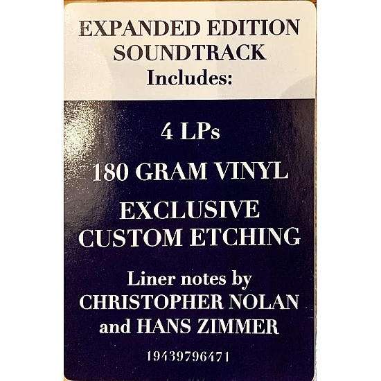 Hans Zimmer - Interstellar / Yıldızlararası (Expanded Edition) Plak 4 LP