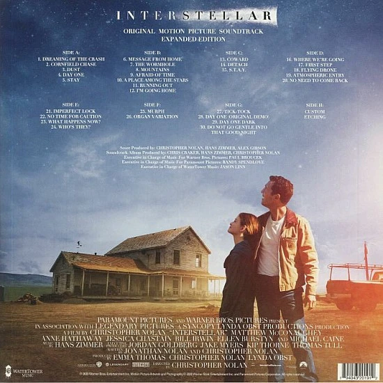 Hans Zimmer - Interstellar / Yıldızlararası (Expanded Edition) Plak 4 LP